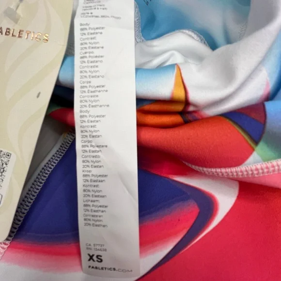 Fabletics Define Ultra High-Waisted Tummy Compression Moisture Wicking Leggings - Picture 8 of 12